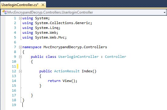 UserloginController cs